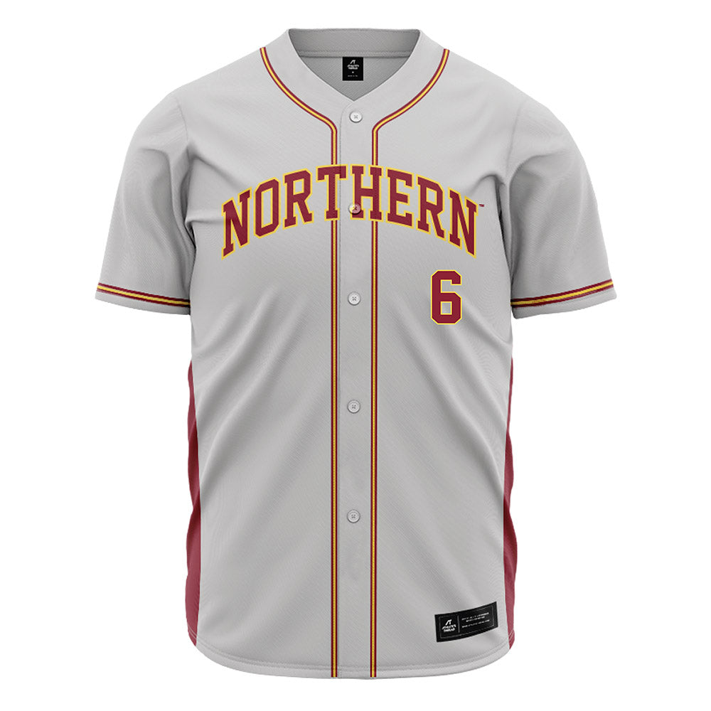 NSU - NCAA Baseball : Dylan Soulek - Grey Jersey-0
