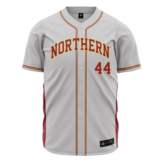 NSU - NCAA Baseball : Casey Lamb - Grey Jersey-0