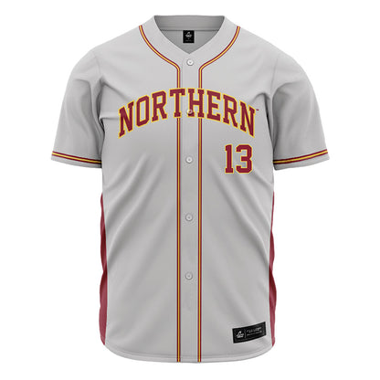 NSU - NCAA Baseball : Chase Cherne - Grey Jersey-0