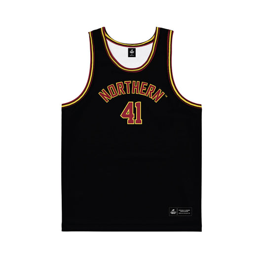 NSU - NCAA Men's Basketball : Marley Baah-Yeboah - Black Basketball Jersey