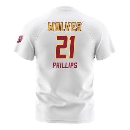 NSU - NCAA Women's Soccer : Alexis Phillips - Grey Soccer Jersey