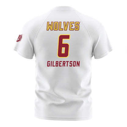 NSU - NCAA Women's Soccer : Sydney Gilbertson - Grey Soccer Jersey
