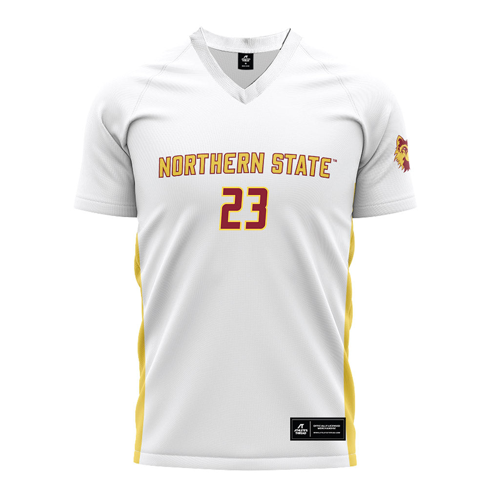 NSU - NCAA Women's Soccer : Molly Felgate - Grey Soccer Jersey-0