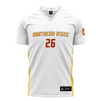 NSU - NCAA Women's Soccer : Kennedi Gack - Grey Soccer Jersey-0