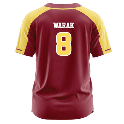 NSU - NCAA Softball : Shayla Warak - Maroon Jersey-1