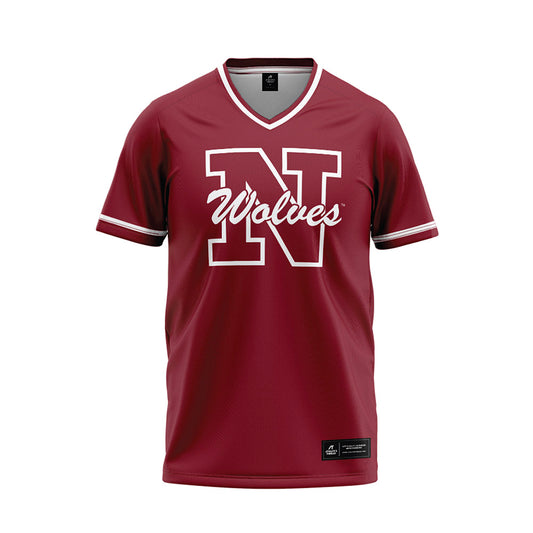 NSU - NCAA Softball : Emily Braaten - Maroon Jersey-0