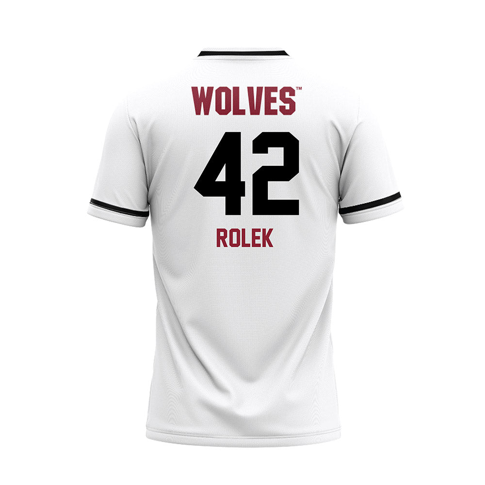 NSU - NCAA Softball : Grace Rolek - White Jersey-1