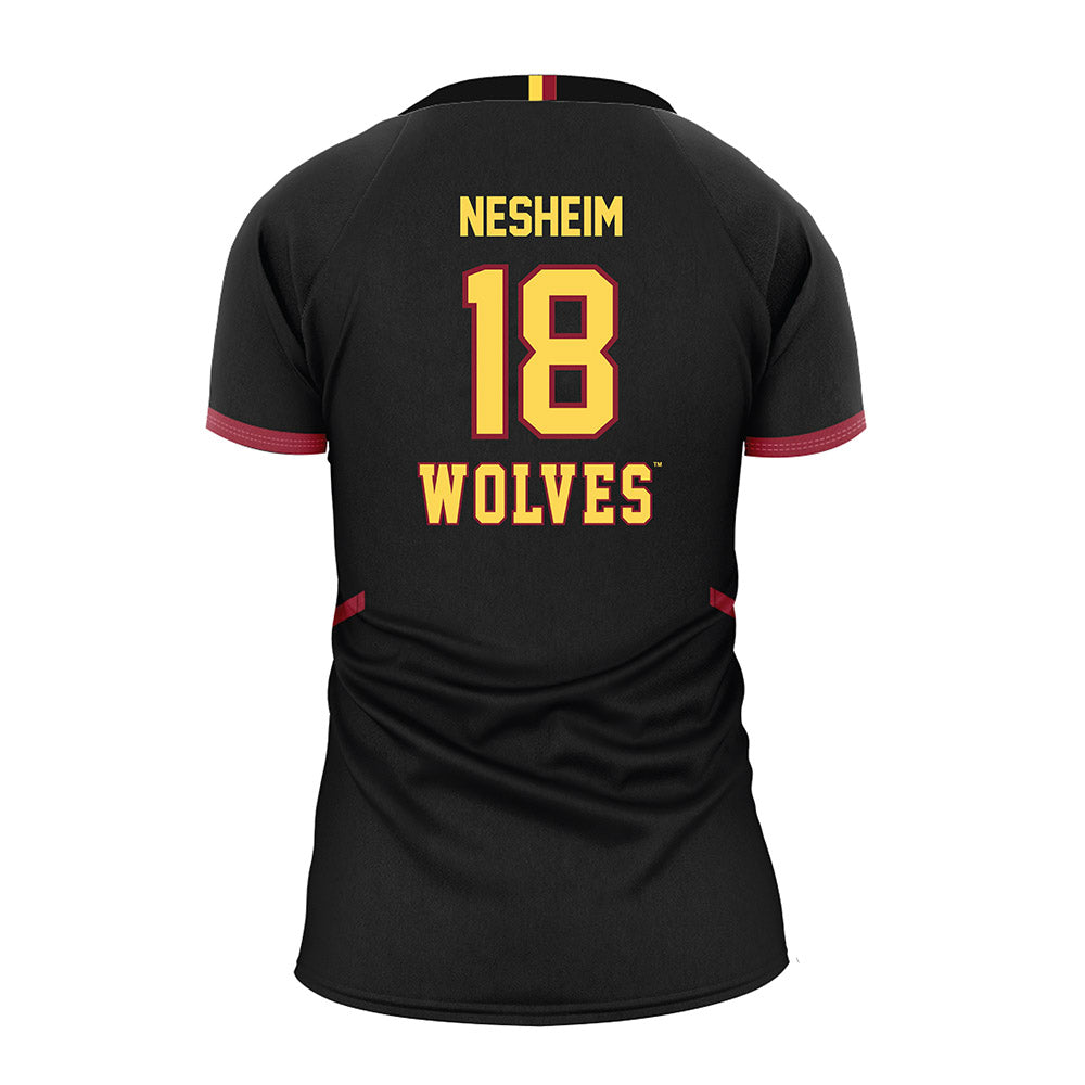 NSU - NCAA Women's Volleyball : Linnea Nesheim - Black Volleyball Jersey-1
