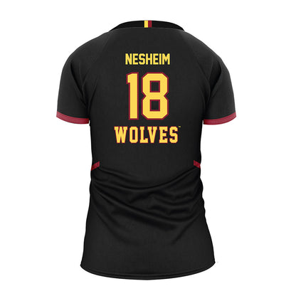 NSU - NCAA Women's Volleyball : Linnea Nesheim - Black Volleyball Jersey-1