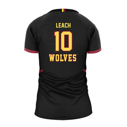 NSU - NCAA Women's Volleyball : Addie Leach - Black Volleyball Jersey-1