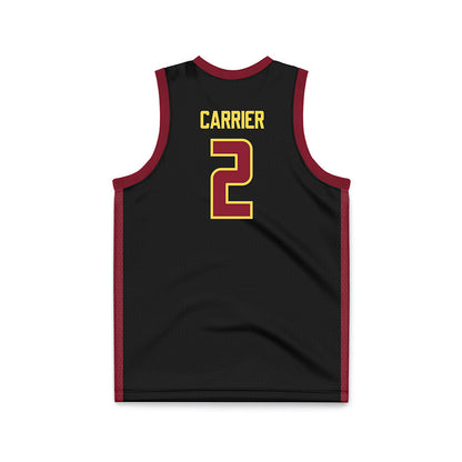NSU - NCAA Women's Basketball : Makenzie Carrier - Black Basketball Jersey-1