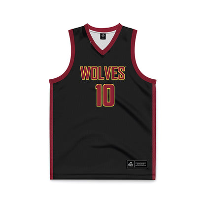NSU - NCAA Women's Basketball : Lily Klein - Black Basketball Jersey