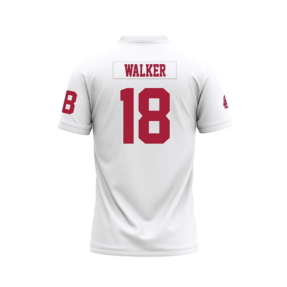 WSU - NCAA Football : Jevon Walker - White Football Jersey-1