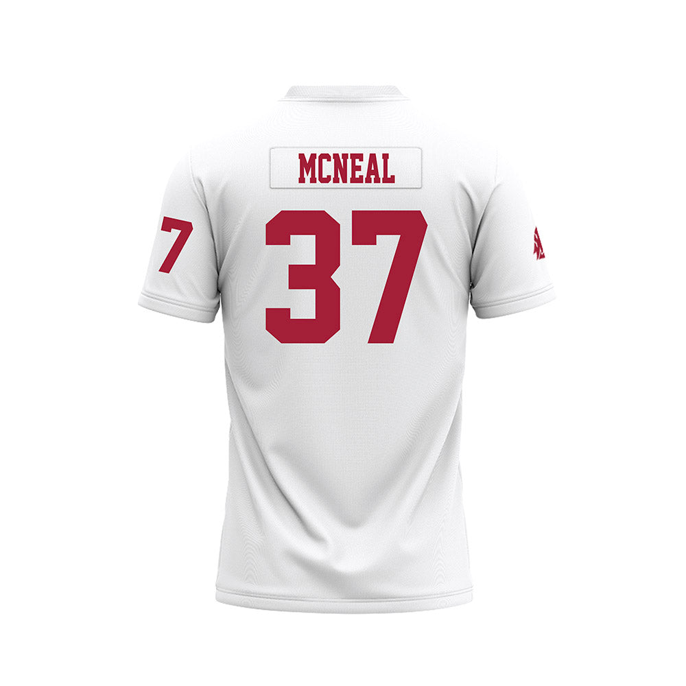 WSU - NCAA Football : Gaylon McNeal - White Football Jersey-1