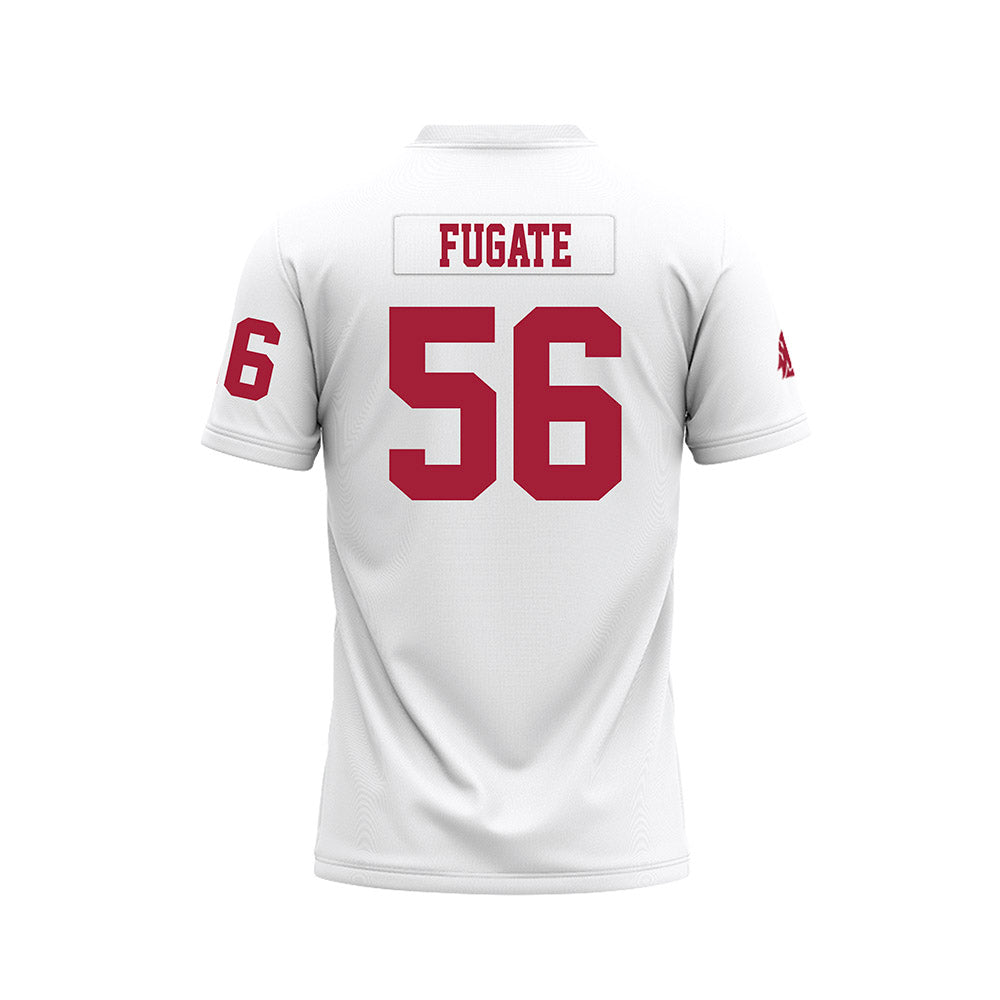 WSU - NCAA Football : Gavin Fugate - White Football Jersey-1