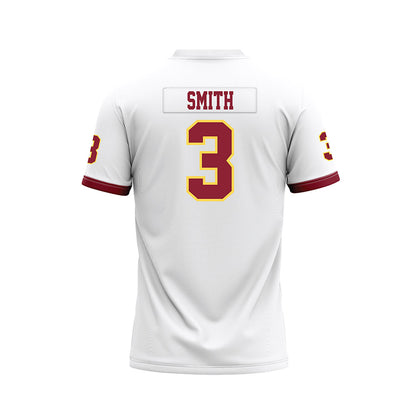 NSU - NCAA Football : DJ Smith - White Premium Football Jersey-1