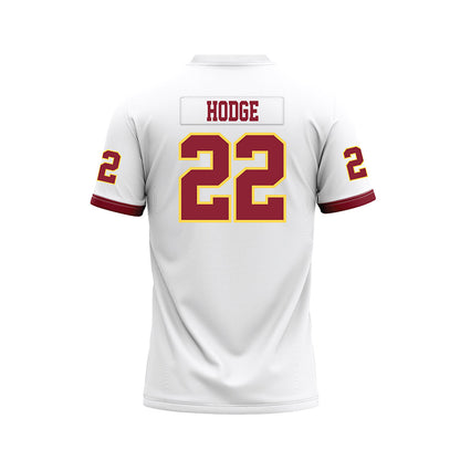 NSU - NCAA Football : Dreavin Hodge - White Premium Football Jersey-1