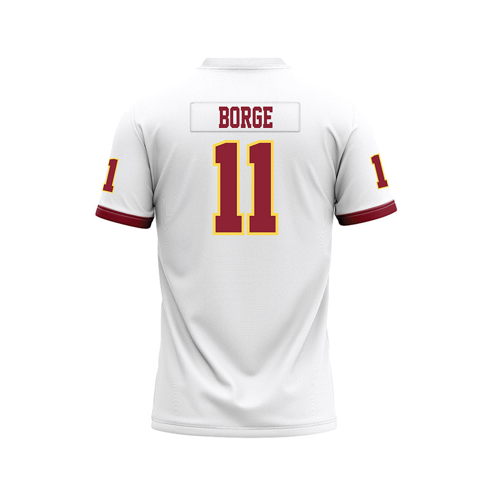 NSU - NCAA Football : Karson Borge - White Premium Football Jersey-1