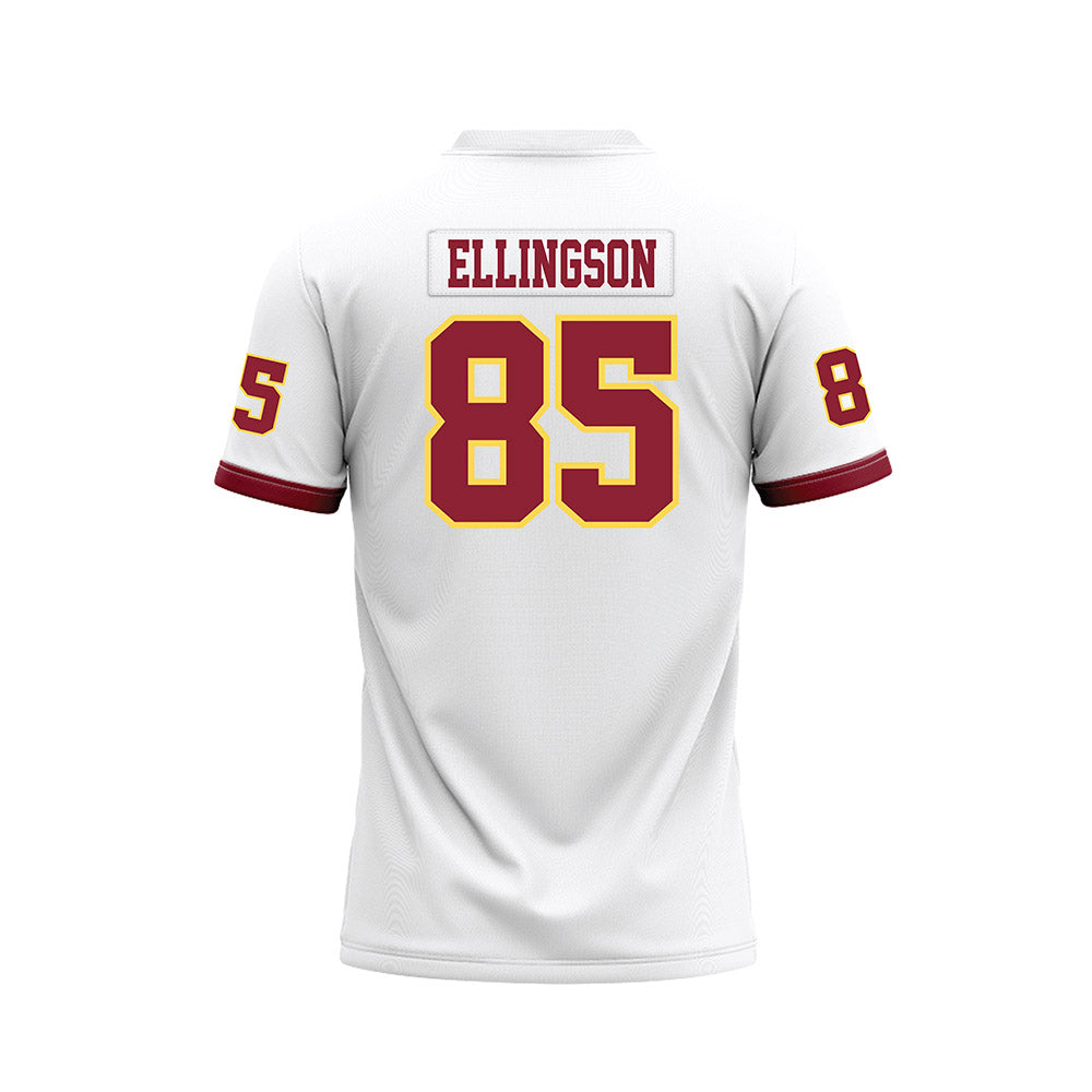 NSU - NCAA Football : Brock Ellingson - White Premium Football Jersey-1
