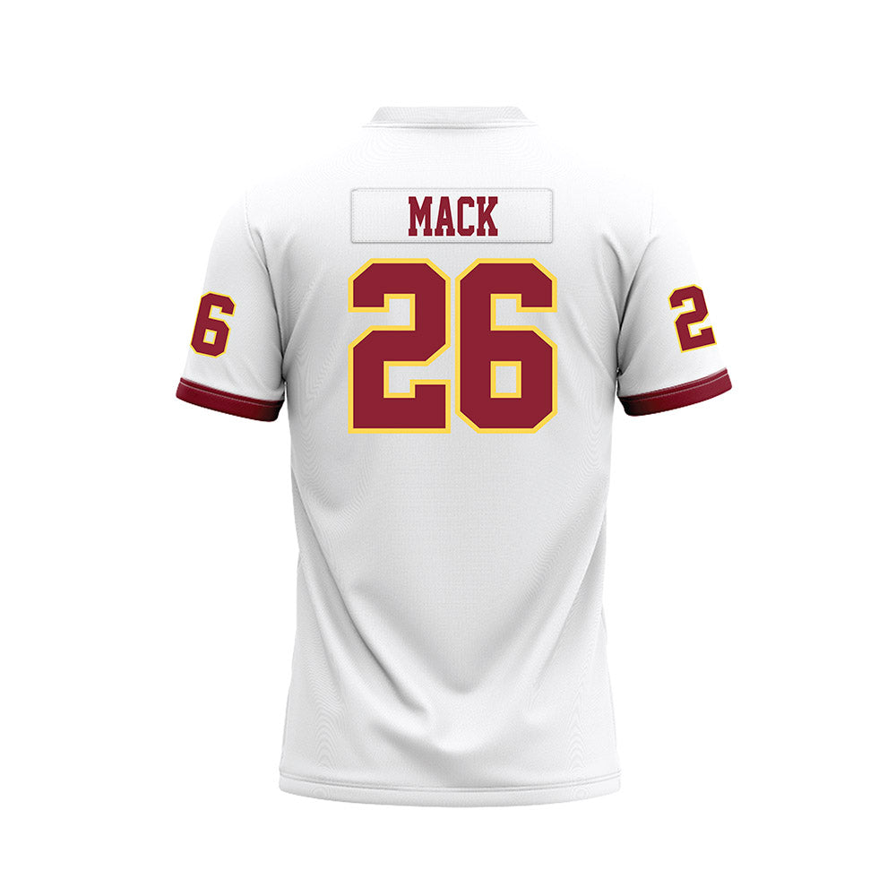 NSU - NCAA Football : Malachi Mack - White Premium Football Jersey-1