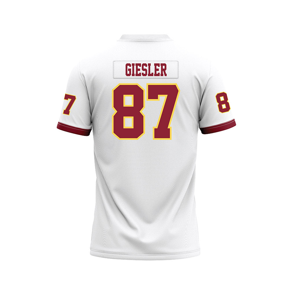 NSU - NCAA Football : Gavin Giesler - White Premium Football Jersey-1