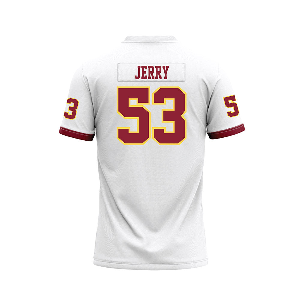 NSU - NCAA Football : Benson Jerry - White Premium Football Jersey-1