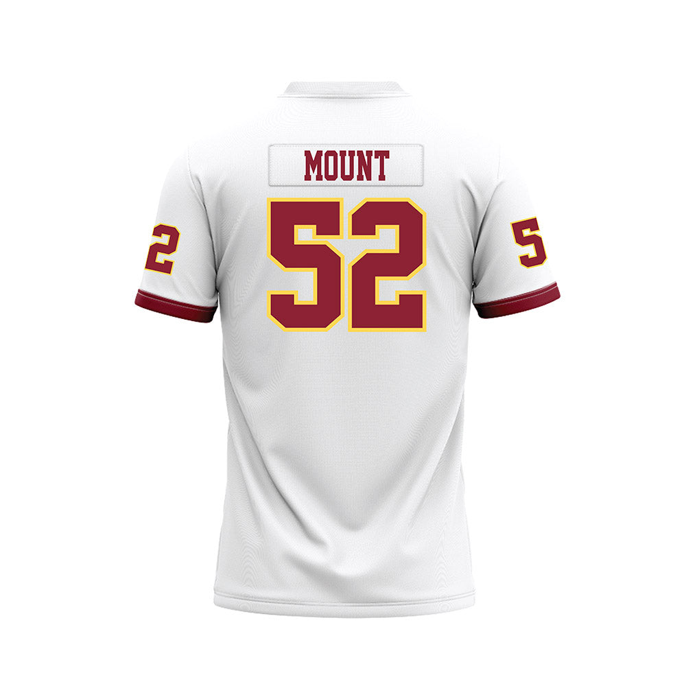 NSU - NCAA Football : Matthew Mount - White Premium Football Jersey-1