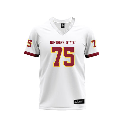 NSU - NCAA Football : Felipe Gonzalez - White Premium Football Jersey-0