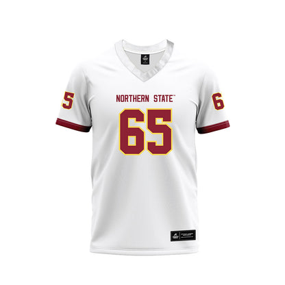 NSU - NCAA Football : Paden Johnson - White Premium Football Jersey-0