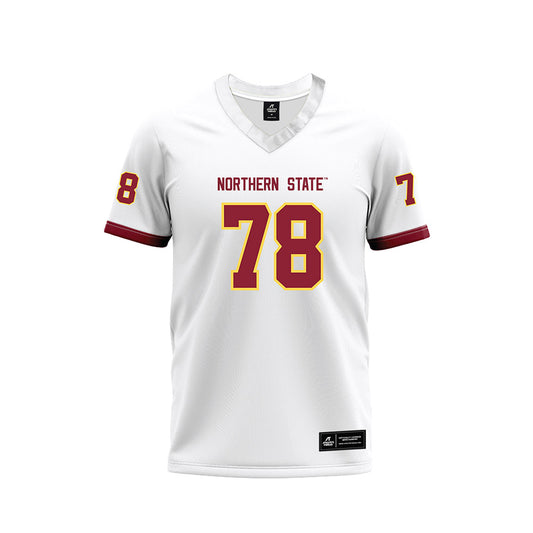 NSU - NCAA Football : Ty Mikel - White Premium Football Jersey-0