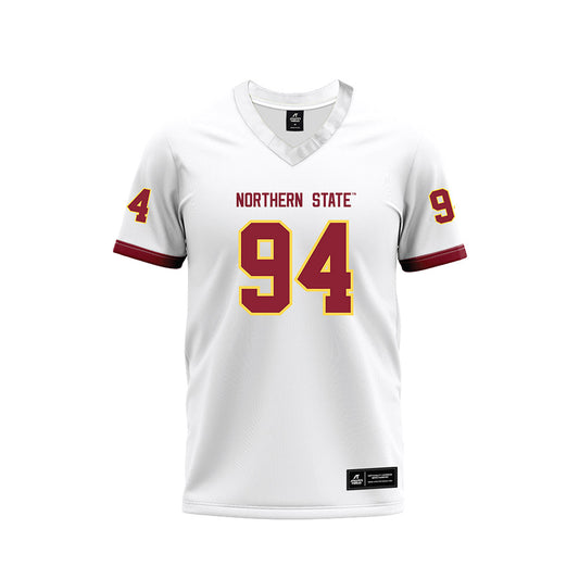 NSU - NCAA Football : Tau Latu - White Premium Football Jersey-0