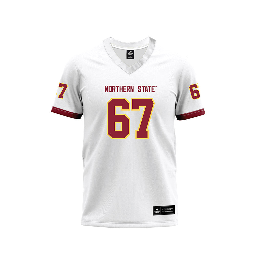 NSU - NCAA Football : Hudson Hodous - White Football Jersey