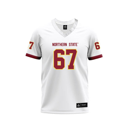 NSU - NCAA Football : Hudson Hodous - White Football Jersey