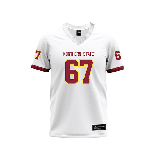 NSU - NCAA Football : Hudson Hodous - White Football Jersey