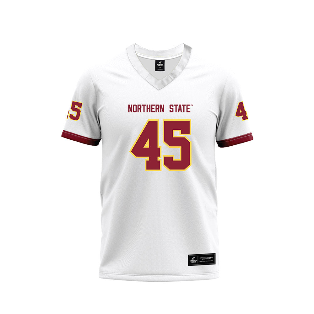 NSU - NCAA Football : Cooper Fosher - White Premium Football Jersey-0
