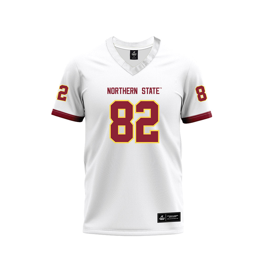 NSU - NCAA Football : Louie Schwabe - White Premium Football Jersey-0