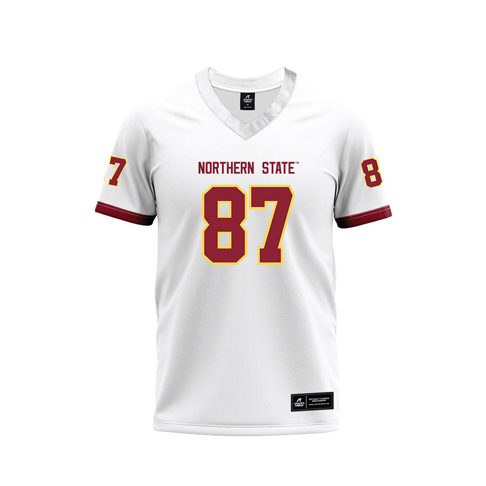 NSU - NCAA Football : Gavin Giesler - White Premium Football Jersey-0