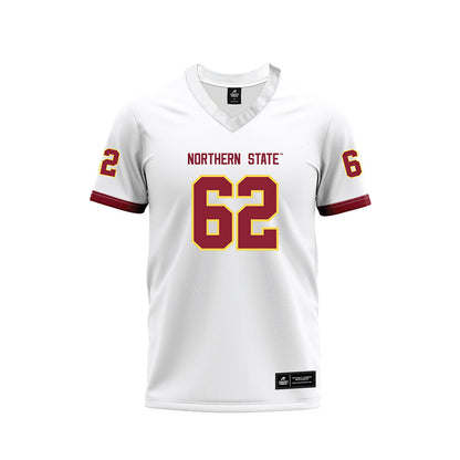 NSU - NCAA Football : Conner Wallman - White Premium Football Jersey-0