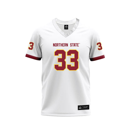 NSU - NCAA Football : Grady McCarten - White Premium Football Jersey-0