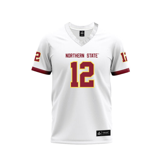 NSU - NCAA Football : Israel Bauer - White Premium Football Jersey-0