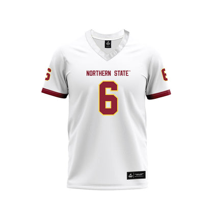NSU - NCAA Football : Connor Kreger - White Premium Football Jersey-0