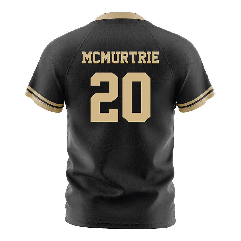 Purdue - NCAA Women's Soccer : Charlotte McMurtrie - Black Soccer Jersey-1