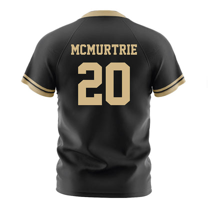 Purdue - NCAA Women's Soccer : Charlotte McMurtrie - Black Soccer Jersey-1