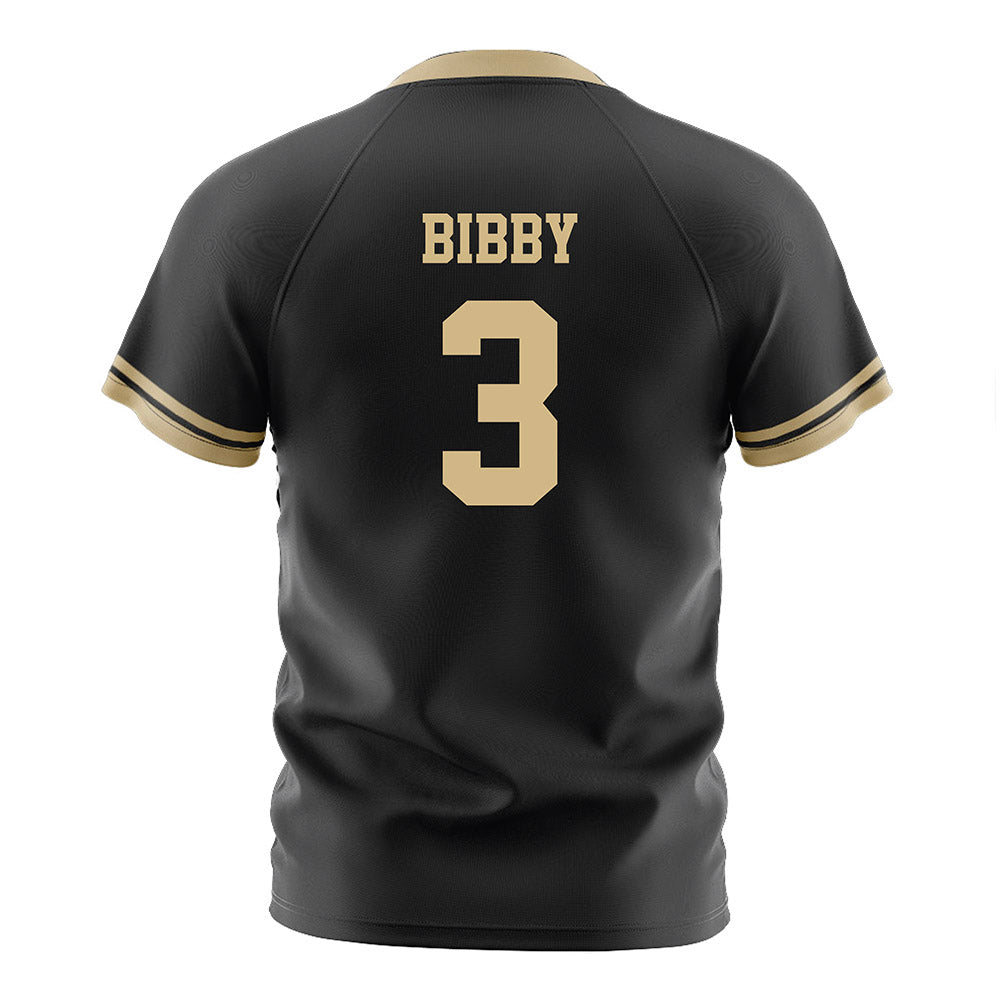 Purdue - NCAA Women's Soccer : Cassie Bibby - Black Soccer Jersey-1