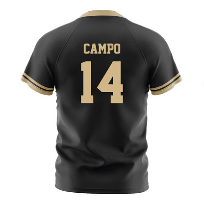 Purdue - NCAA Women's Soccer : Irene Campo - Black Soccer Jersey-1
