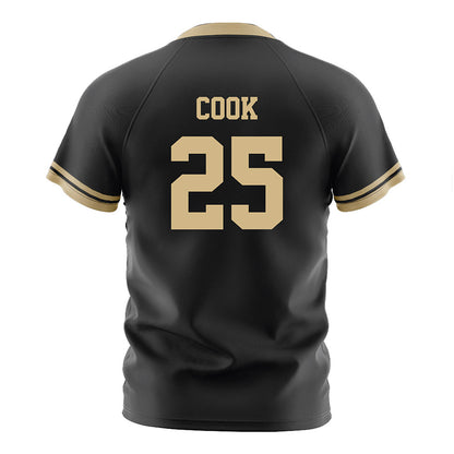 Purdue - NCAA Women's Soccer : Sydney Cook - Black Soccer Jersey-1