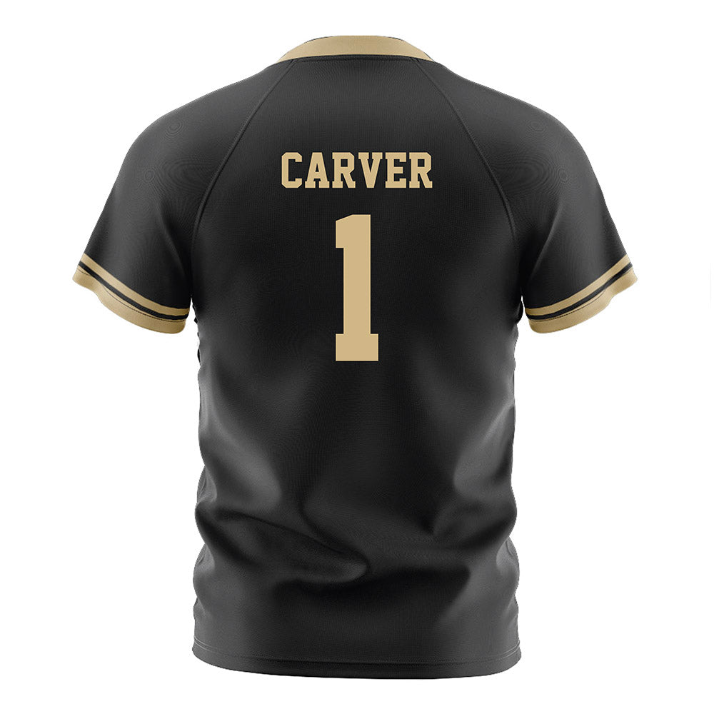 Purdue - NCAA Women's Soccer : Phoebe Carver - Black Soccer Jersey-1