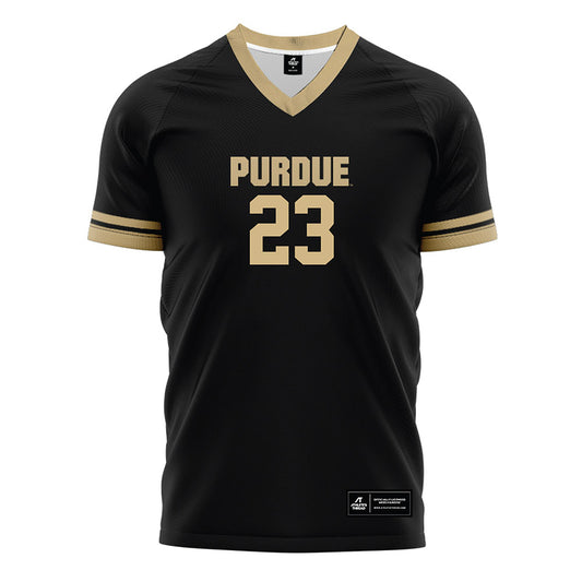 Purdue - NCAA Women's Soccer : Lauren Adam - Black Soccer Jersey