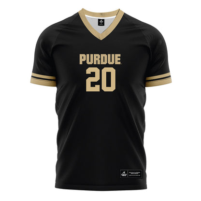 Purdue - NCAA Women's Soccer : Charlotte McMurtrie - Black Soccer Jersey-0