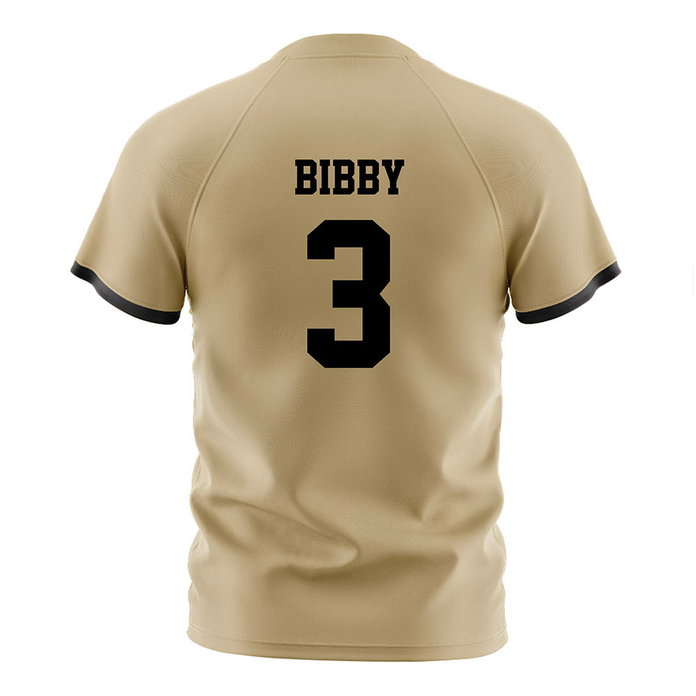 Purdue - NCAA Women's Soccer : Cassie Bibby - Gold Soccer Jersey-1